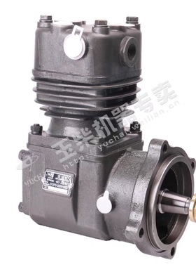 玉柴4108/4110/4112/6105发动机原厂货客车D12F5空气压缩机打气泵