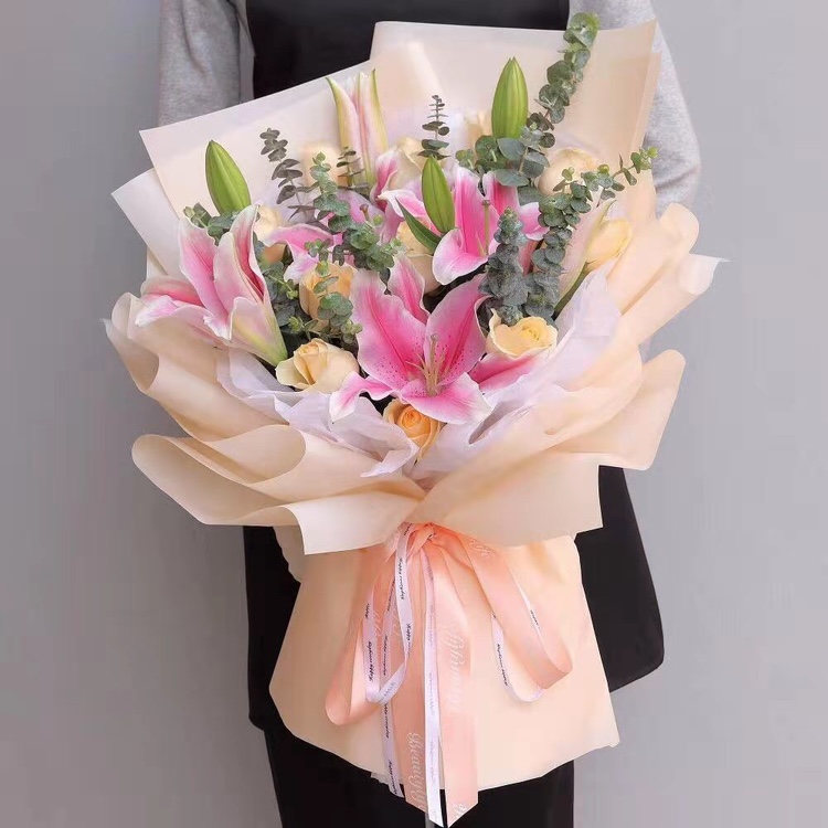 11朵祝福老婆圣诞节七夕香槟玫瑰