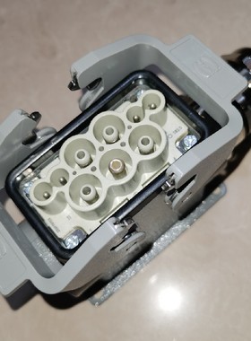 HARTING连接器09380082601公芯19300100231高底座组合HAN-K4/4-MF