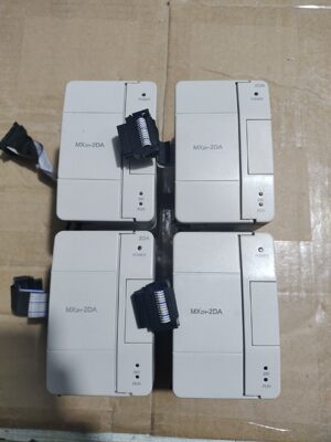 麦科PLC模拟量模块，MX2H-2DA，现货四台。口罩机拆机