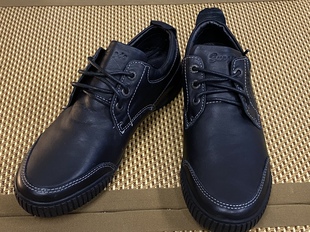 Energie安纳G男士头层牛皮低帮鞋男士休闲鞋男式系带真皮鞋