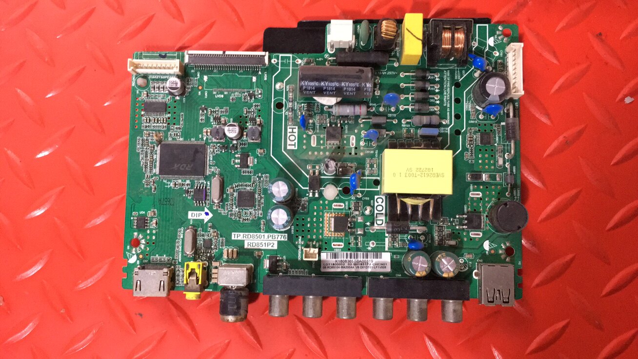 原装TCL L32F1B 电视主板TP.RD8501.PB776 屏LVW320ND1L CJ9W21