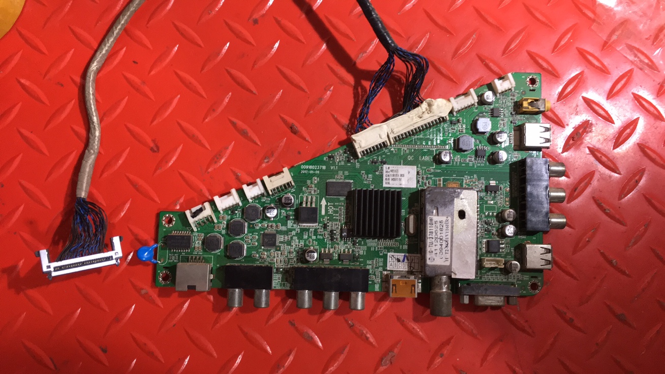 海尔H42E10 主板0091802371B V1.1 配屏T420HW08V0 XL 42T09-504