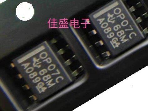 OP07 OP07C OP07CDR SOP8 运算放大器 低噪音双极性运放 可直拍