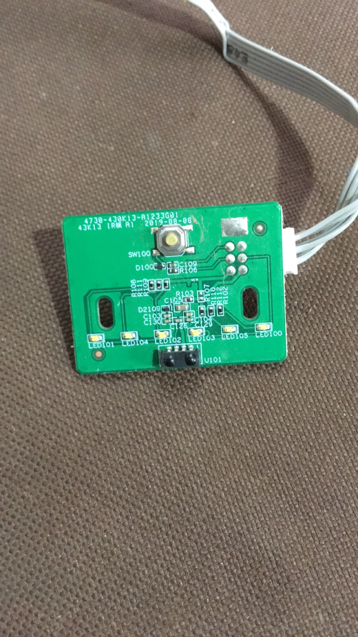 原装小米L43M5-ES按键板接收4730-430K13-A1233G01带线发货