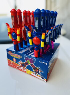 儿童发光电动射箭灯光音乐七彩闪光剑软弹发射器玩具圣剑炫酷12支