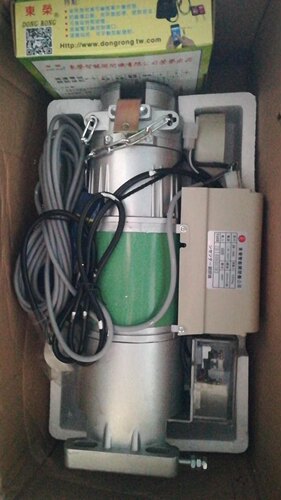 原装东荣1000公斤kg卷帘门电机