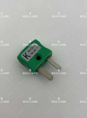 英国原装Labfacility热电偶迷你插头插座IM-K-M K型测温绿色插头