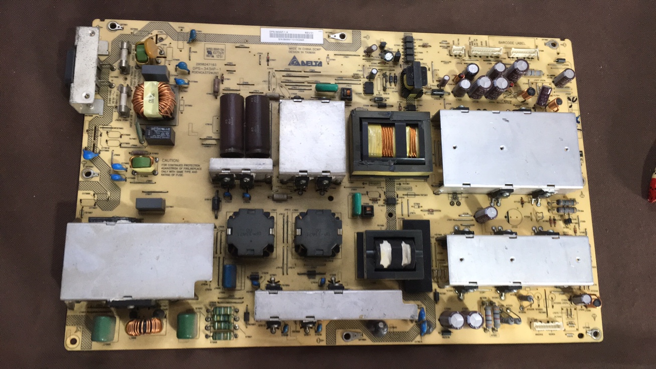原装夏普 LCD-60E77A 电源板 DPS-343AP-1 RDENCA372WJN1测好