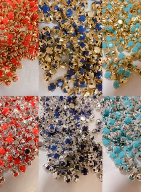 宝仕奥莎实色爪钻4mmSS16五十颗