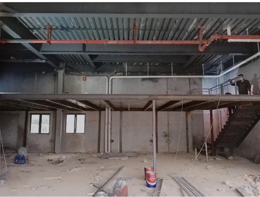 广州室内装修搭建钢结构阁楼加二层厂房办公室商铺仓库私房改户型