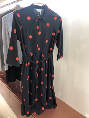 正品海尔曼斯专柜新款九分袖连衣裙21896C65