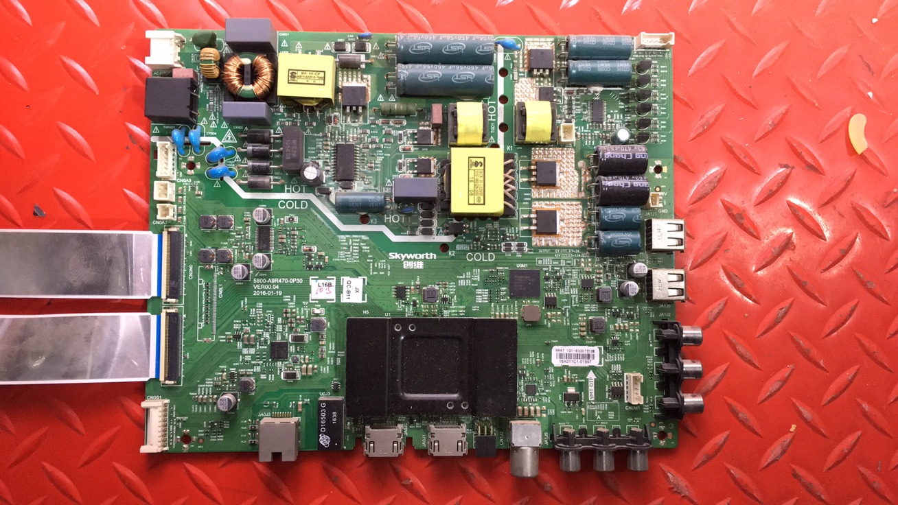 原装创维49E3500主板5800-A9R470-0P30配屏RDL490FY LD0-20C LC