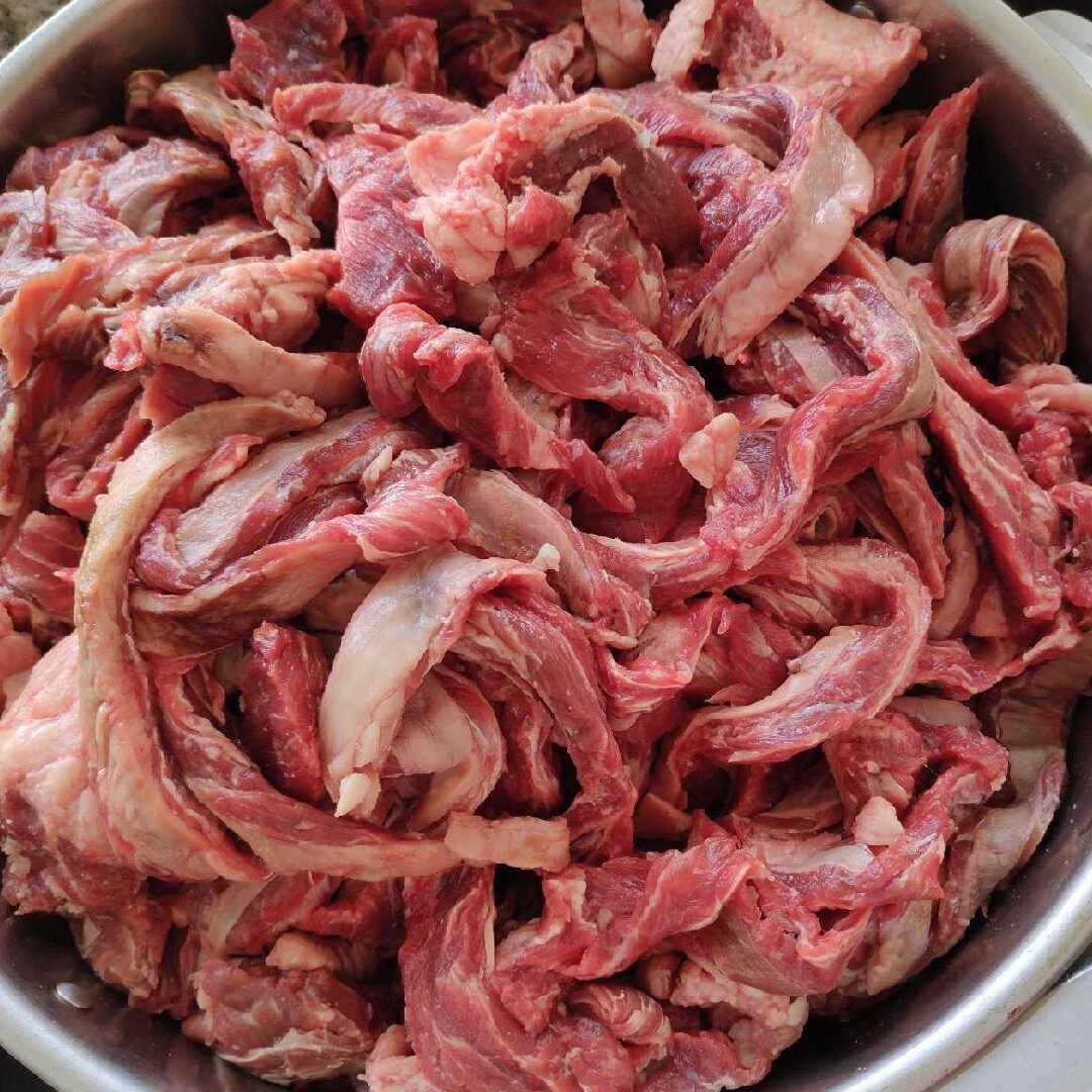 牛肉边角料肋条碎肉肋间肉条谷饲冷冻牛肉人吃 称重改价75一公斤