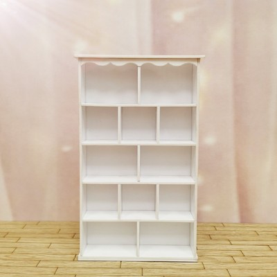 taobao agent Muzi Baby House: OB11/12 points 8 points BJD doll house furniture 5 -story bookcase bookshelves slightly shrinking study frame