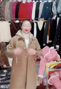 戴帽可摘長款 2022新款 羊毛呢新品 女上衣外套時尚 女士大款