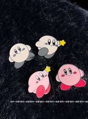 星之卡比胸针徽章鞋带别针