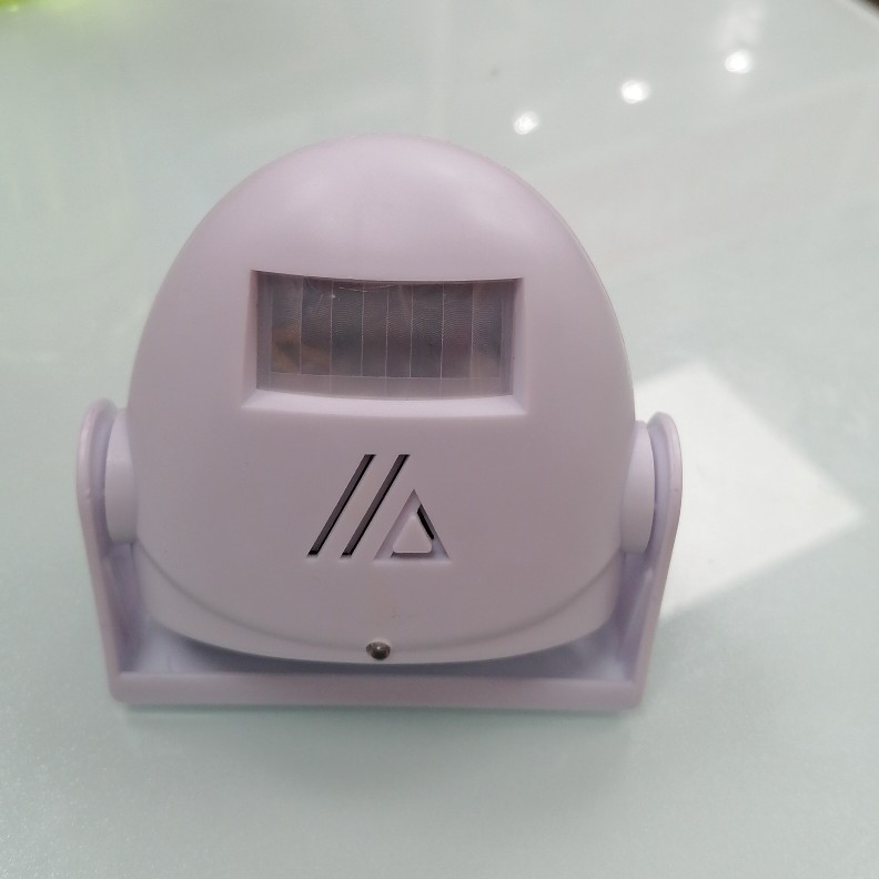 红外感应报警提示器 直流供电或7号电池 多种语音切换 4档音量