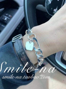 韩国东大门进口925ins重工链条