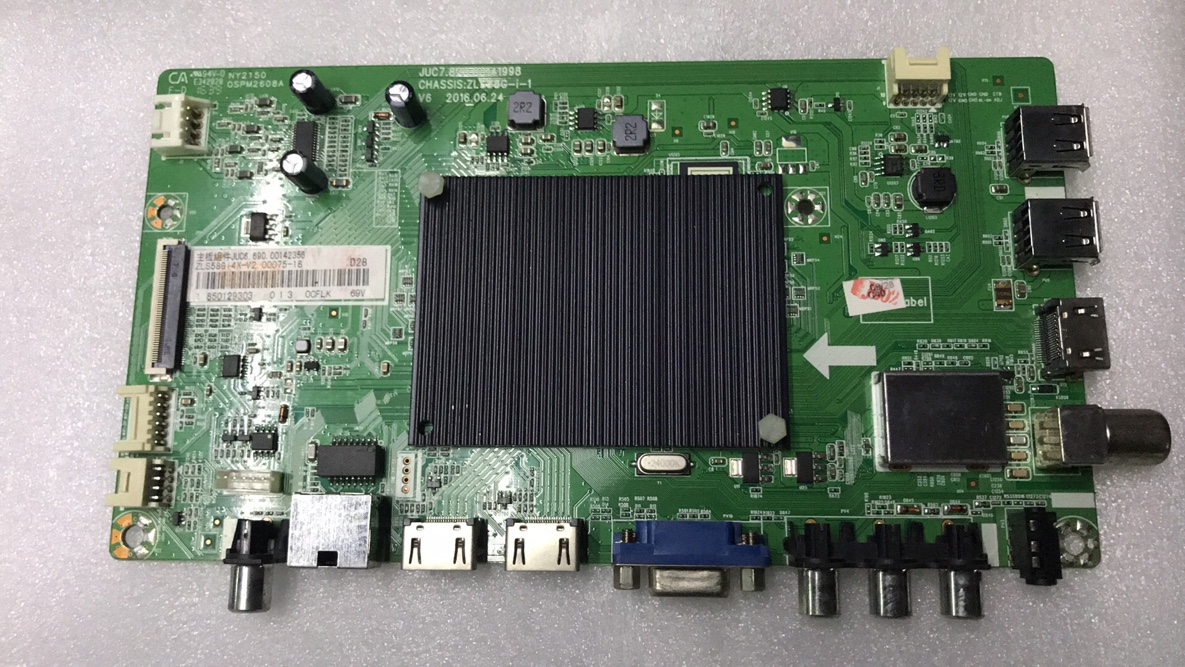 原装长虹55U1 55A1U主板 JUC7.820.00141998配屏C550U15-E2-H