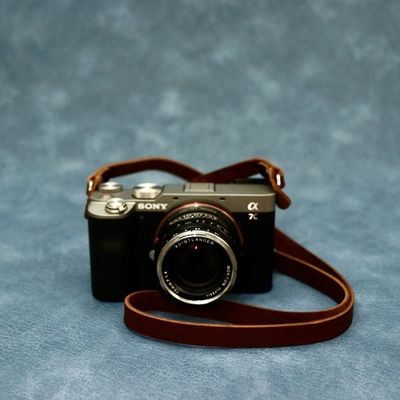 a7c真皮相机肩带A7C相机背带