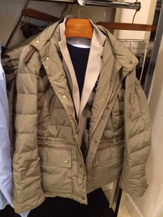 小蛮妈西班牙 Massimo Dutti 男士拼接修身羽绒服外套 现货