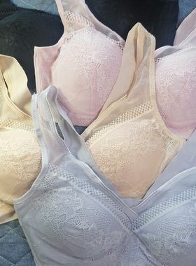 美背无痕女士透气薄款大码内衣