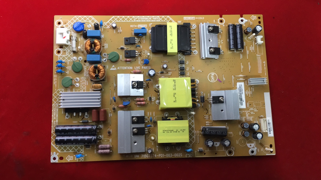 飞利浦55PUF6271/T3 原装电源板715G7374-P01-003-002S