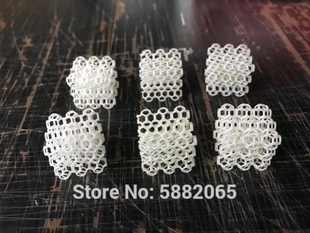 自上而下DLP光固化3D打印氧化锆陶瓷材料蜂窝结构高精度零件定制