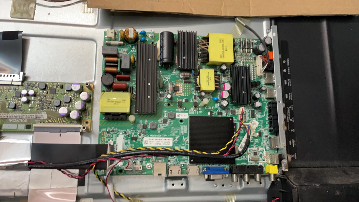 飞利浦55PUF6092/T3主板MSD6A638-T8F1 4715-M638T8-A4232B01熊猫