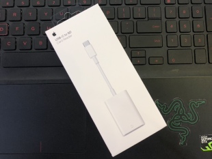 Mac USB C转SD读卡器 苹果正品 c转SD极速UHS Pro type iPad