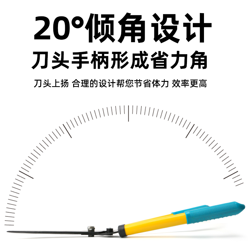 园艺剪刀a果树修花剪园林修枝剪修剪草坪专用绿篱剪树枝修剪强力-封面