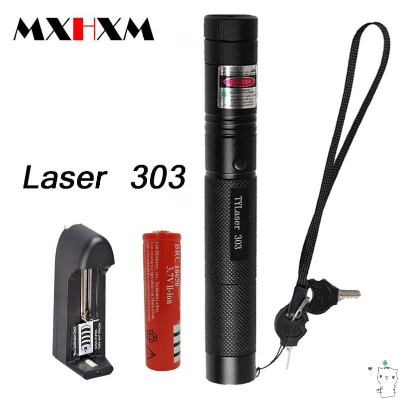 Laser303 532nm 5mw绿色激光手电教练鞭售楼沙盘指示笔长距离-封面