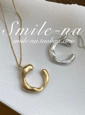 韩国小众设计款925c质感简约项链