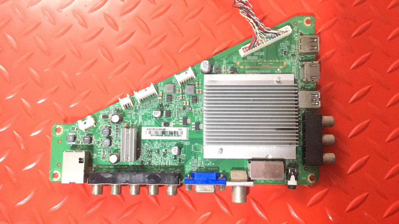 飞利浦43PFF5752/T3主板715G7204-M0E-000-004Y配TPT430H3-DUYSHA