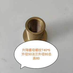 安徽皖南机床厂X6133台2 6上海X6134 X502铣床工作升降铜螺母T40