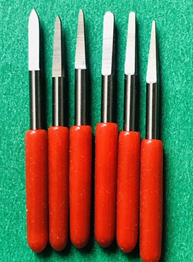 宝剑刀2.35柄钨钢两刃桃核橄榄核雕刀牙机电动去皮象牙果老李刻刀