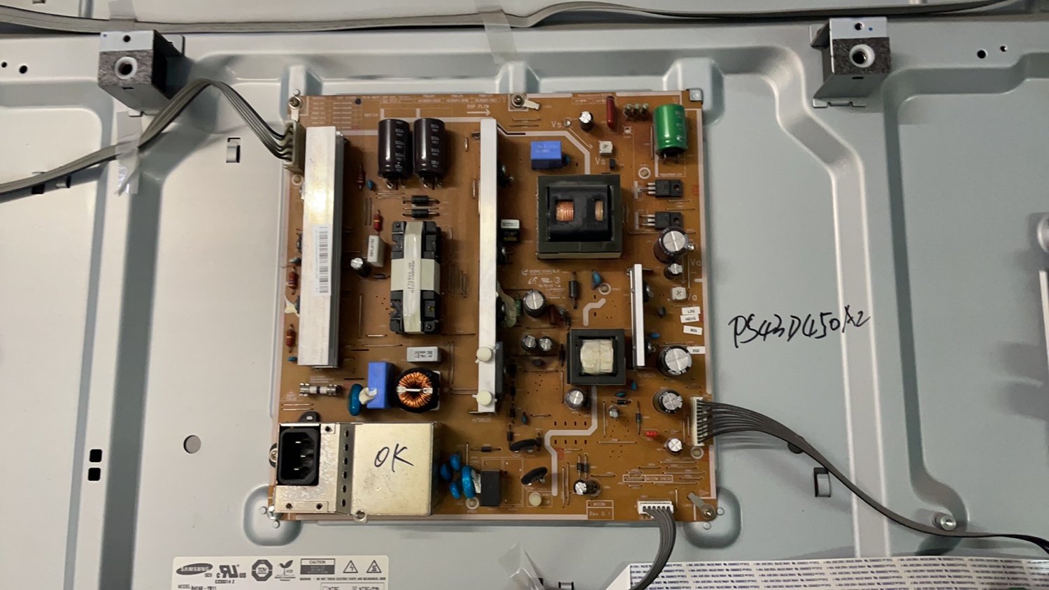 原装三星PS43D450A2电源板 BN44-00442B HU10251-11020测好现货