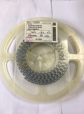 TEESVDJ337M12R 钽电容 330uF 6.3V D型7343-31 327M NEC