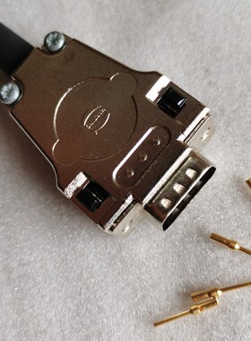 HARTING连接器D-SUB-9直头套件9芯插头通讯网络09670095601原装