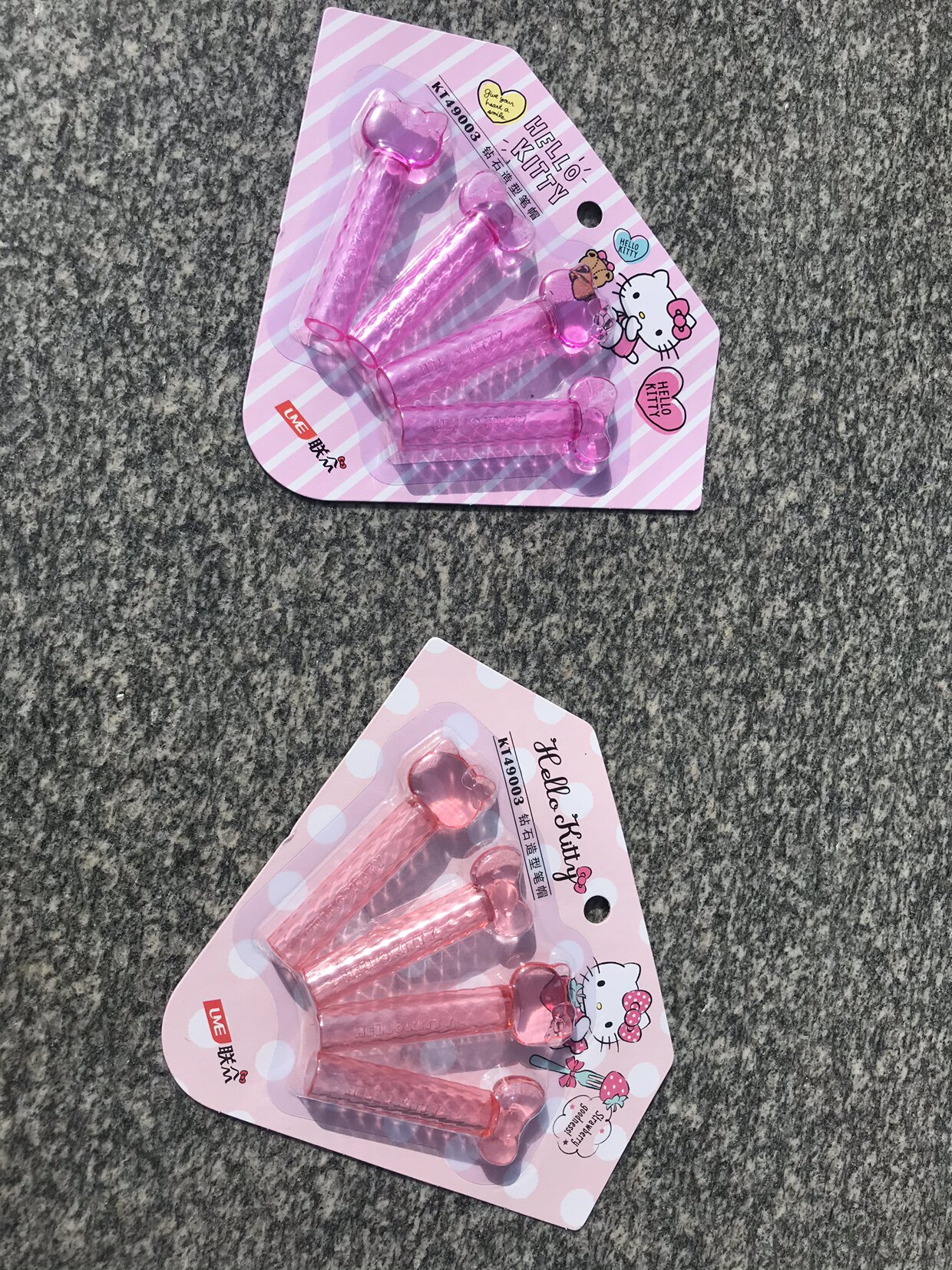 联众钻石造型塑料铅笔帽铅笔延长器保护笔尖不断