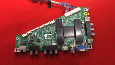 原装海尔摩卡 48K5电视主板0091802888EV 1.2 配屏 LSC480HN10