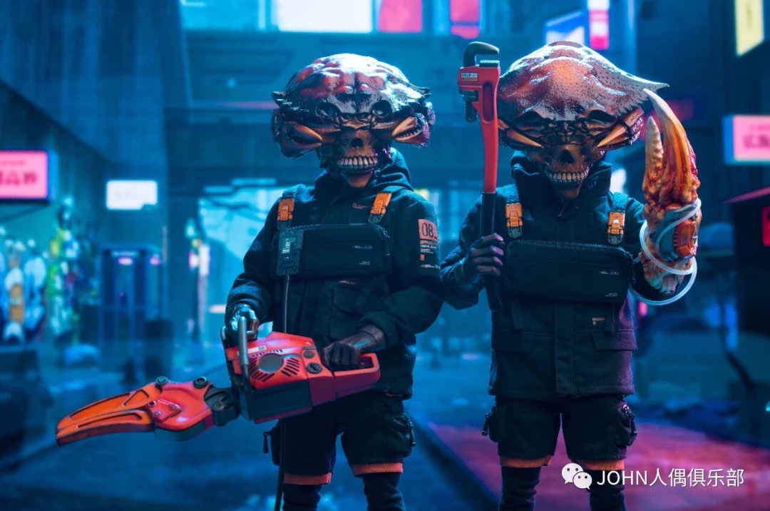 black 13 park b13 限定版 异色 黑星螃蟹兄弟 隐藏包 可动 潮玩