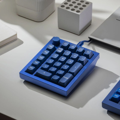直销Keychron iQ0L客制化Pad小机械键盘27键VIA改键RGB背光CNC阳