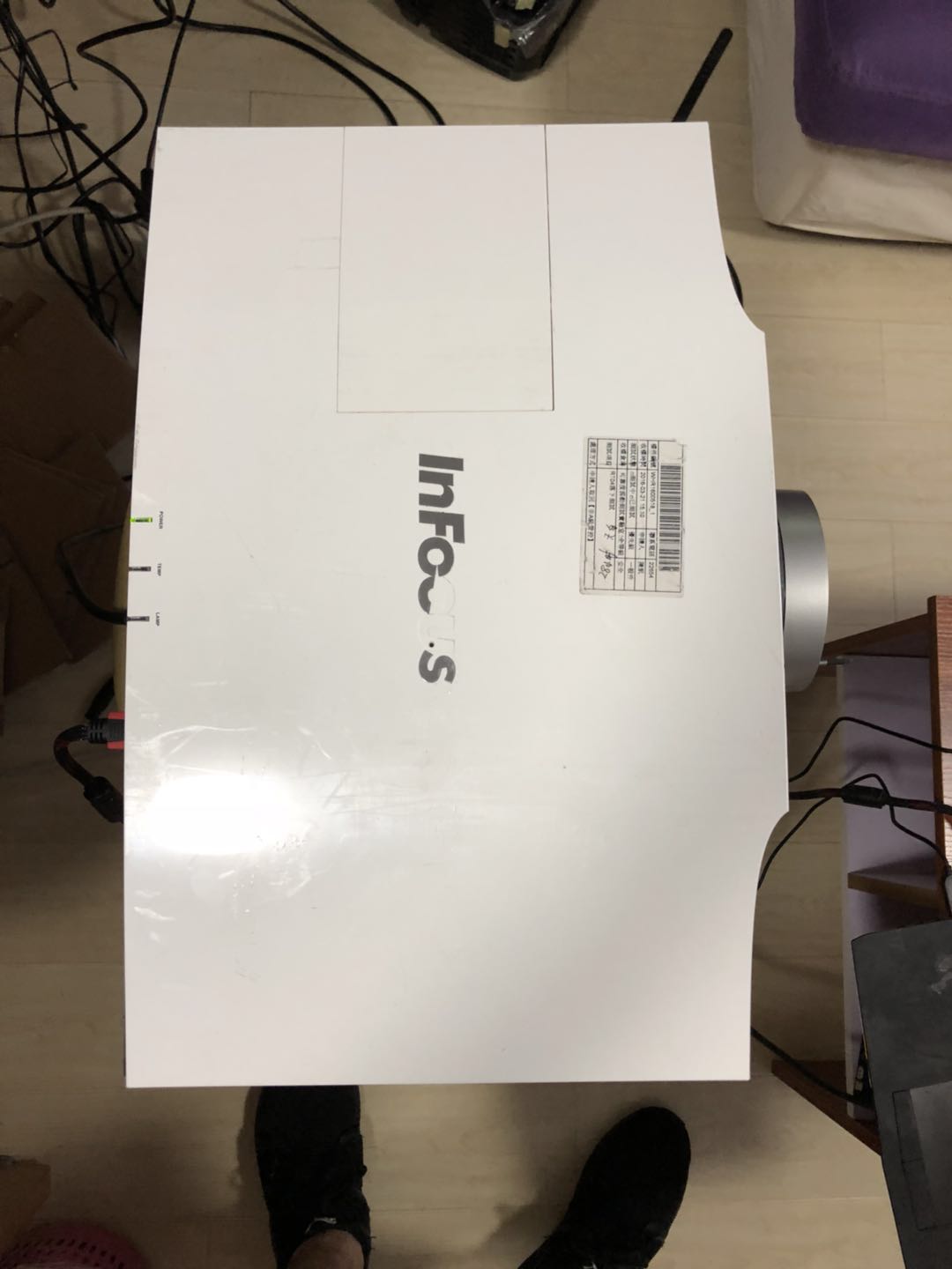 InFocus 富可视IN5148HD 5000流明高清投影机/整机只用几十小时 影音电器 DIY配件 原图主图