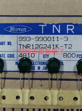 日本黑金刚压敏电阻 TNR12G241K 240V 12MM  TNR10G241K