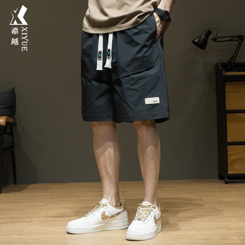 中裤五分休闲牢固工装短裤希越直筒耐磨不变形2024宽松大码夏季男