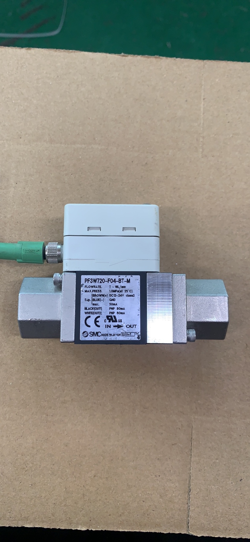 SMC PF3W720-F04-BT-M 流量计 液体专用 原装正品 拆机