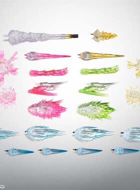 散货 万代 robot魂 R魂 HG 高达 特效套装2 射击 喷射 光剑 特效