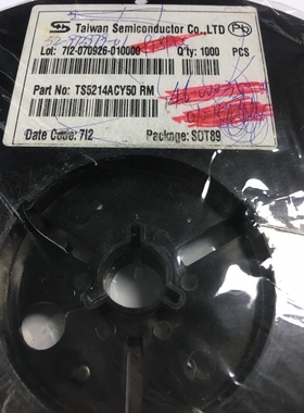 TS5214ACY50 LOD电压调节器 TS5214 SOT89 丝印5214A